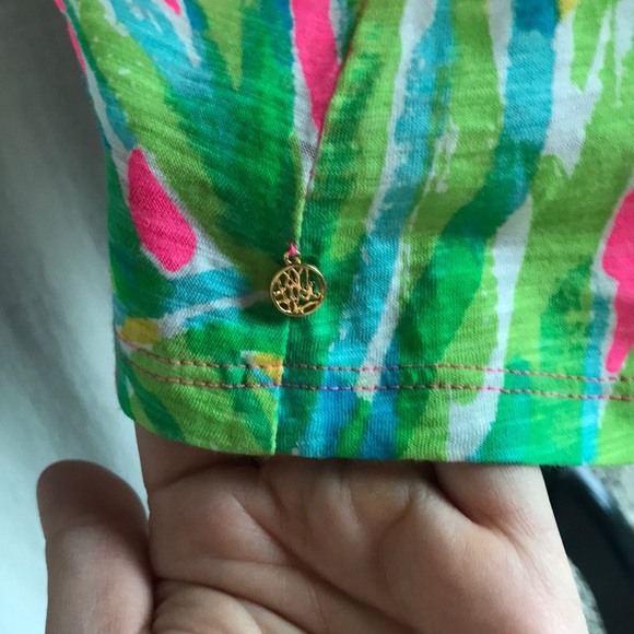 Lilly Pulitzer T Shirt Dress Excellent Condition - Picture 4 of 5